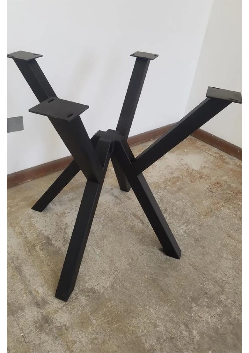 Metal Yuvarlak Masa Yemek Masası Çalışma Masası Ayağı 72 cm Mobilya Ayağı